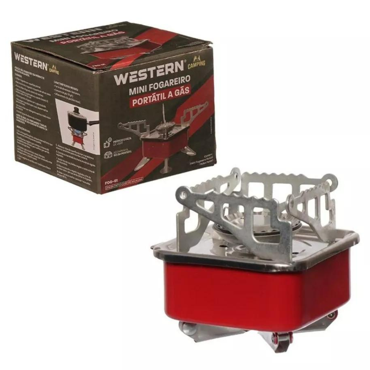 Mini cocina de gas Outvia para viajes y camping